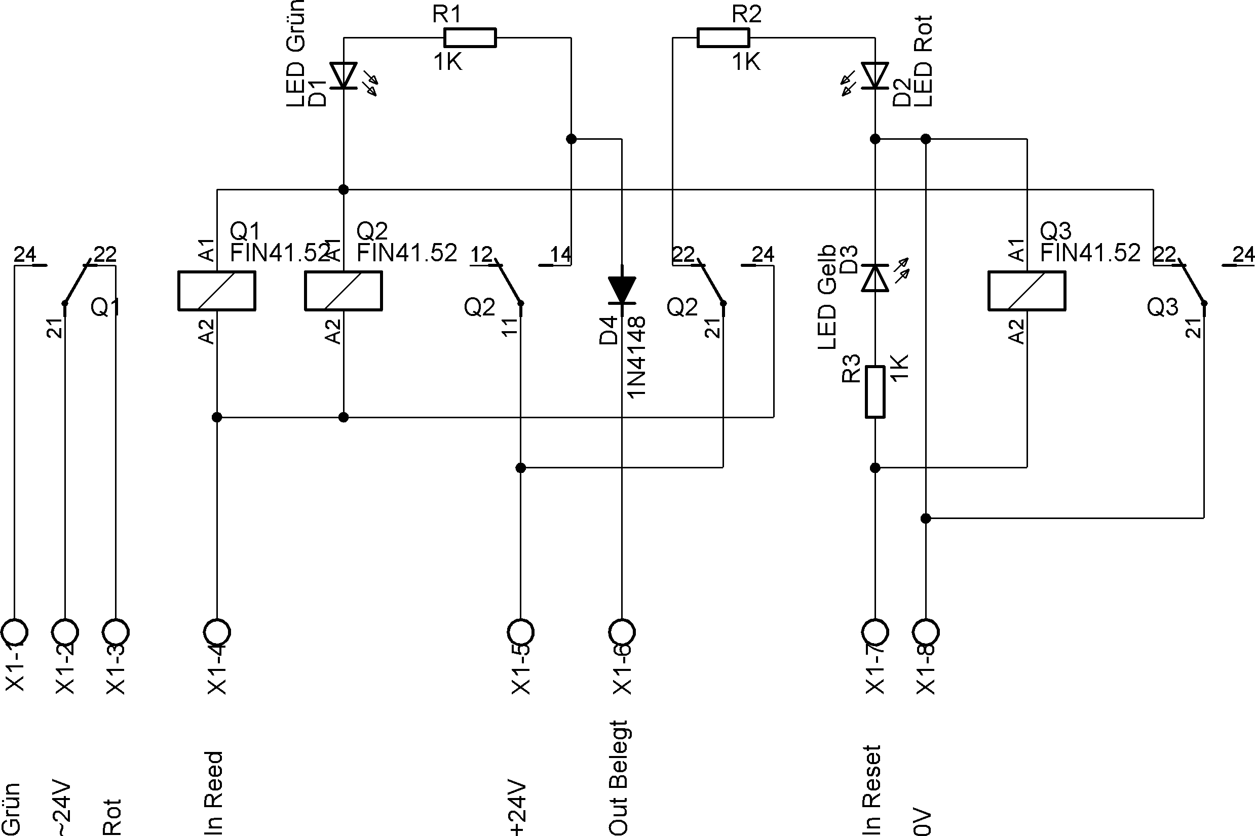 Bild vom Schaltplan der Signalplatine